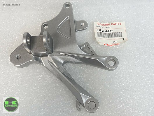04-07 kawasaki zx10 sağ braket zx-10r sağ braket sıfır orıjınal