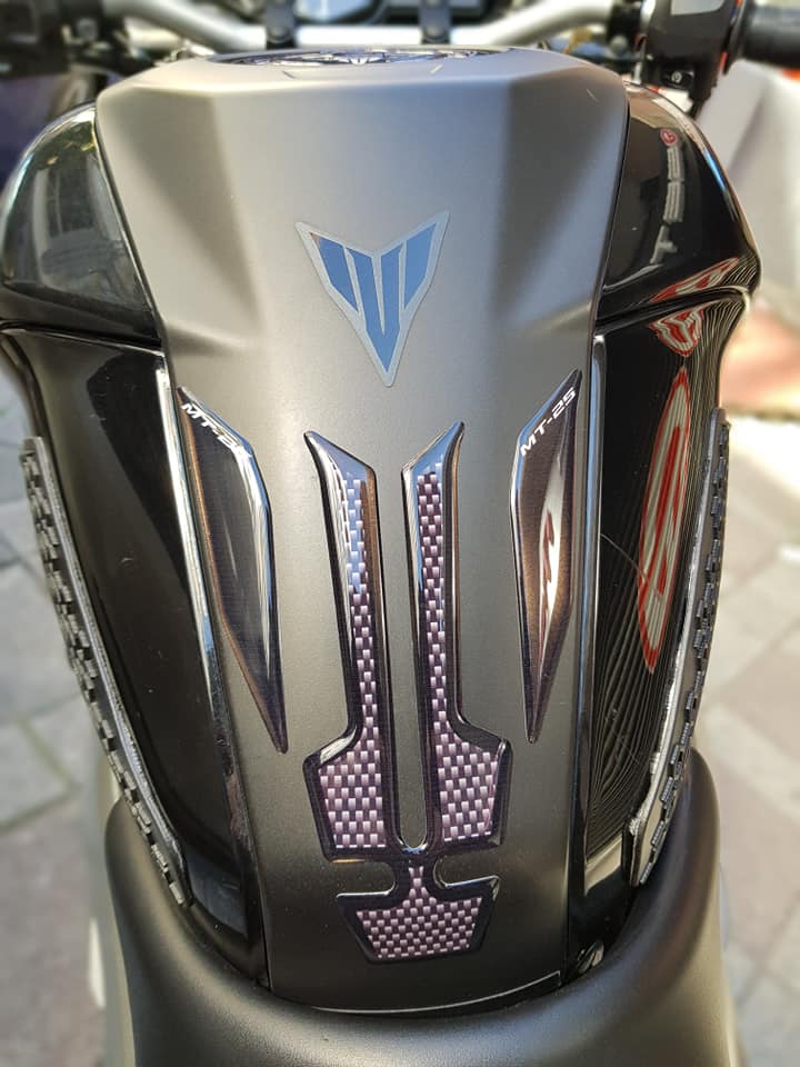 Yamaha MT 25 Carbon Tank Pad