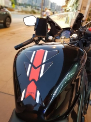 Honda Cbr 125-250-500-600-1000rr Red Black Özel Tank Pad