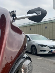 Suzuki Gsxr 1300 Hayabusa 2008-16 Rizoma Cnc Ayna Gümüş