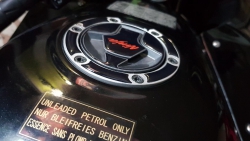 Kawasaki Ninja 250-300 Özel Depo Kapak Pedi Red Black