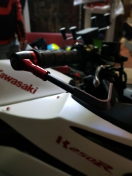 Kawasaki Ninja 250 2008-13 Red Black Manet Koruma Seti