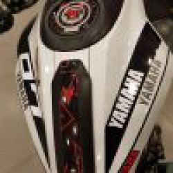 Yamaha Mt 07 Tank Pad Seti Red Black