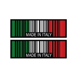 Mr.Sticker RFHLM140 Reflektif Made In Italy Yazılı Barkod Etiketi 2 li Set