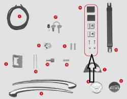 GIVI Z606 ÇANTA TUTMA SABİTLEYİCİ E21