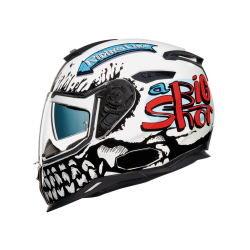 NEXX SX.100 BIG SHOT BEYAZ KASK