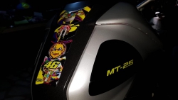 Yamaha Mt 25 Rossi 46 The Doctor Tank Pad Seti