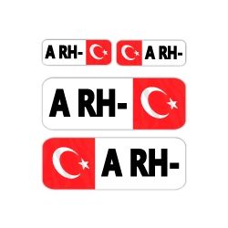 Mr.Sticker BT04 - A-RH- Kan Grubu Sticker