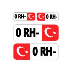 Mr.Sticker BT01 - 0-RH- Kan Grubu Sticker