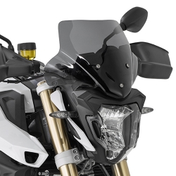 BMW F 800 R (15 > 18) Özel rüzgar siperliği, Givi A5118,  Füme renkli