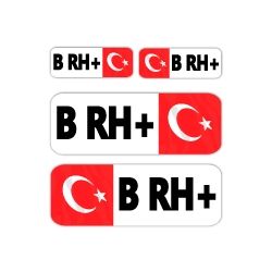 Mr.Sticker BT05 - BRH+P Kan Grubu Sticker