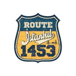 MR.Sticker ROU12 Özel Seri Route İstanbul 1453 Etiketi