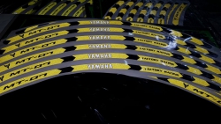 Yamaha Mt 07 Dijital Baskı Jant Şeridi
