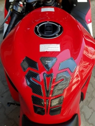 Suzuki Gsxr 1300 Hayabusa 2008-16 Tank Pad Seti Black