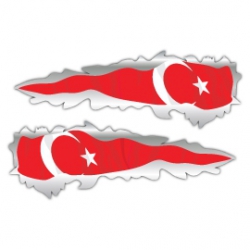 Mr.Sticker RFHLM54 - 15055 - Tr Flag Thr Sticker