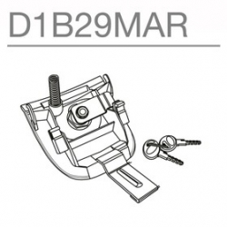 Shad SH26/SH29 Komple Kilit Mekanizması  (Shad D1B29MAR)