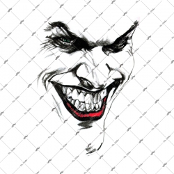 Mr.Sticker CW5 Joker Face Sticker
