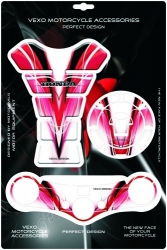 Vexo VXFH-006 Honda Depo-Depo Kapak-Gidon Pad (3Lü Set)