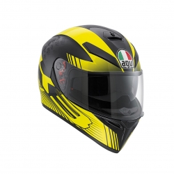 Agv K3 Sv Multi Plk Glimpse Black Yellow Kapalı Kask