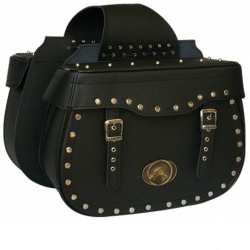 Armode AR66 Chopper Oval Büyük 2'Lİ Deri Yan Çanta