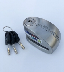 Armor 614MVA Alarmlı Disk Kilidi (14 mm.)