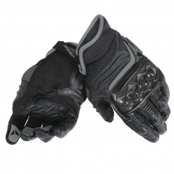 Dainese Carbon D1 Short Deri Eldiven Black
