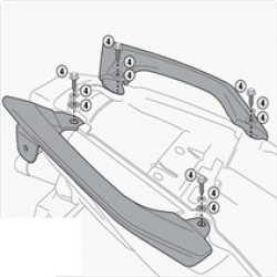 Givi 4103Kit Kawasaki Versys 650 (10-14) Yan Çanta Taşıyıcı Baglantı Kiti