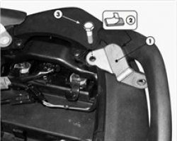 Givi Plx447Kit Kawasaki Versys 650 (06-09) Yan Çanta Taşıyıcı Baglantı Kiti