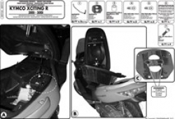 Givi Sr91M Kymco Xcıtıng R 300I-500I (09-14) Arka Çanta Taşıyıcı