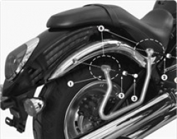 Givi T264 Kawasaki Vn 900 Custom - Classıc (06-14) Yan Kumaş Çanta Taşıyıcı