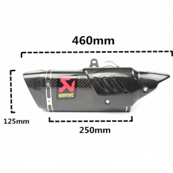 R1 Tip Fuul Carbon Sağ 51MM Egzoz