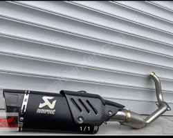 Honda Forza 250 full system akrapovic egzoz