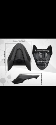 Honda cbr 650r cbr 650 r 2024-2026 mono kapak mat siyah