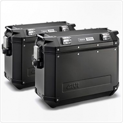 Givi Trekker Outback 37 Yan Çanta Takım Siyah