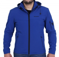 Venom Jaws Kapşonlu/Korumalı Softshell Mont (Mavi) 