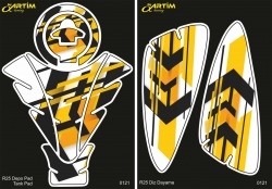 yamaha r25 gold black set 