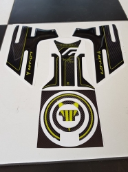 Yamaha Mt-07 2018-19 Neon Tank Pad Seti