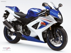 2007-2008 Suzuki GSX-R 1000 Mavi-Beyaz Grenaj Seti Sıfır