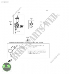 kawasaki j 300 kontak seti sıfır orıjınal j300 kontak seti urun sıfır olup orıjınaldır parça kodu 27045-y001