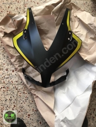 14-17 honda cbr 250 kafa grenajı mat siyah renk kuşaklı sarı sıfır orıjınaldir