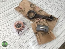 07-17 suzuki burgman 400 biyel kolu an 400 krank kolu sıfır orıjınaldir  3 parçadan oluşmaktadır biyel kolu alt pim ve rulman 