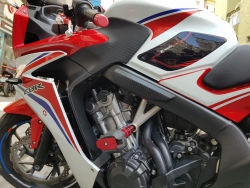 Honda Cbr 650F Özel Red Black Yan Pad