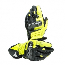 Dainese Carbon 3 Yazlık Uzun Eldiven (Siyah-Fluo Sarı)