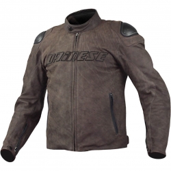 Dainese Street Rider Dark Brown Deri Mont