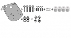 KAPPA KR3116 SUZUKI V-STROM 250 (17-20) ARKA ÇANTA TAŞIYICI