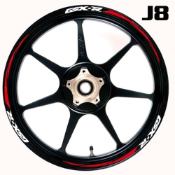 Suzuki Gsxr 600-750-1000 Özel İç Dış Jant Şeridi