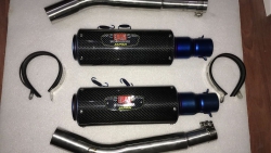 Hayabusa 2008-16 Carbon Egzoz Seti 51 MM