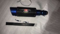 Egzoz Carbon Koltuk Altı Ve Yan Egsoz -Kod-T102 Blue