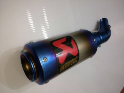Yamaha Yzf R25-MT-25 Blue Egzoz SlipOn