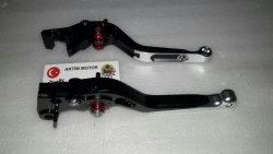 Kawasaki Z1000 Uzanabilir Manet Black Grey